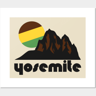 Retro Yosemite ))(( Tourist Souvenir National Park Design Posters and Art